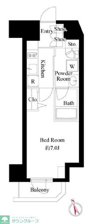 GRAN PASEO田原町の物件間取画像